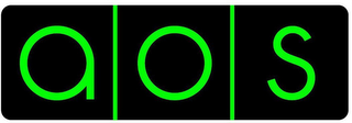 A O S logo