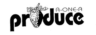 A-ONE-A PRODUCE logo