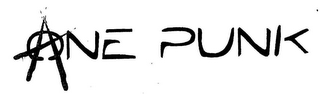 A ONE PUNK logo