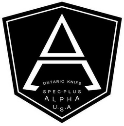 A ONTARIO KNIFE SPEC PLUS ALPHA USA logo