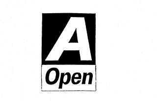 A OPEN logo
