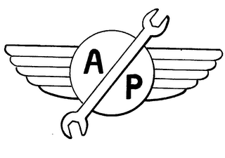 A P logo