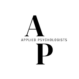 A P APPLIED PSYCHOLOGISTS logo