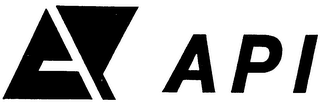 A P I logo