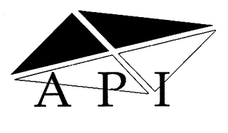 A P I logo