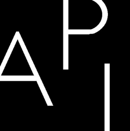 A P I logo