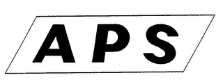 A P S logo