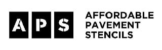 A P S AFFORDABLE PAVEMENT STENCILS logo