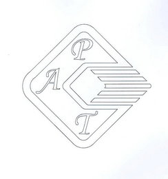 A P T logo