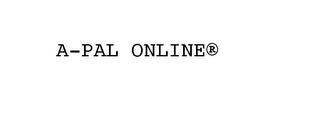 A-PAL ONLINE® logo