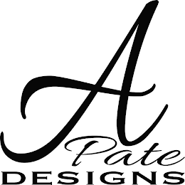 A PATE DESIGNS logo