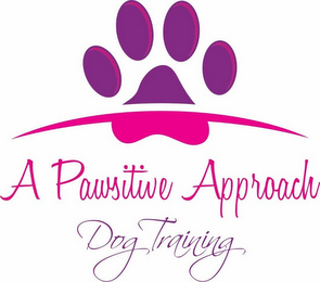 A PAWSITIVE APPROACH DOG TRAINING logo