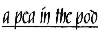 A PEA IN THE POD logo