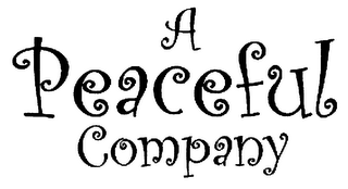 A PEACEFUL COMPANY logo