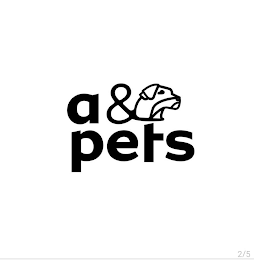 A & PETS logo