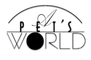 A PET'S WORLD logo