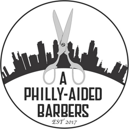 A PHILLY AIDED BARBERS EST 2017 logo