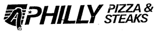 A PHILLY PIZZA & STEAKS logo