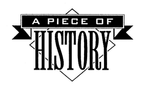 A PIECE OF HISTORY logo