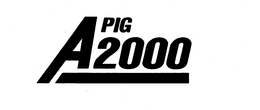 A PIG 2000 logo