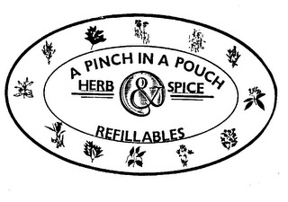 A PINCH IN A POUCH HERB & SPICE REFILLABLES logo
