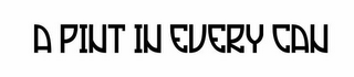 A PINT IN EVERY CAN logo