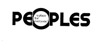 'A PLACE FOR EVERYONE' PEOPLES logo