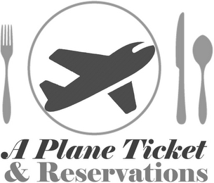 A PLANE TICKET & RESERVATIONS logo
