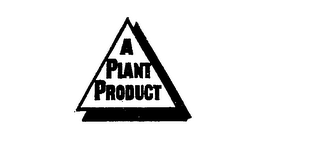 A PLANT PRODUCT logo