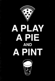 A PLAY A PIE AND A PINT logo