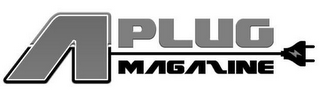A PLUG MAGAZINE logo