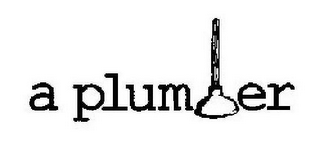 A PLUMBER logo
