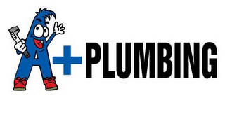 A + PLUMBING logo