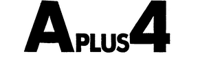 A PLUS 4 logo