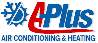A PLUS AIR CONDITIONING & HEATING logo