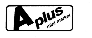 A PLUS MINI MARKET logo