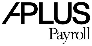 A PLUS PAYROLL logo