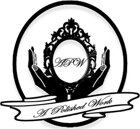 A POLISHED WORK APW logo