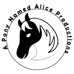 A PONY NAMED ALICE PRODUCTIONS logo