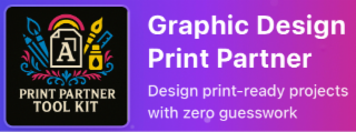 A PRINT PARTNER TOOL KIT GRAPHIC DESIGN PRINT PARTNER DESIGN PRINT-READY PROJECTS WITH ZERO GUESSWORK logo