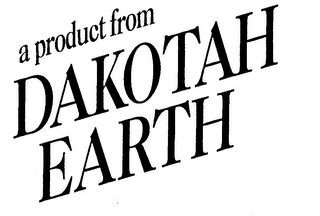 A PRODUCT FROM DAKOTAH EARTH logo