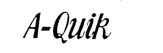 A-QUIK logo