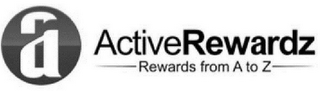 A R ACTIVEREWARDZ REWARDS FROM A TO Z logo