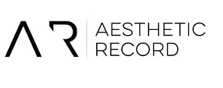 A R AESTHETIC RECORD logo