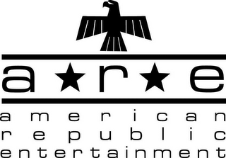 A R E AMERICAN REPUBLIC ENTERTAINMENT logo
