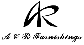 A & R FURNISHINGS logo