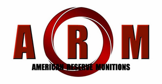 A R M AMERICAN RESERVE MUNITIONS logo