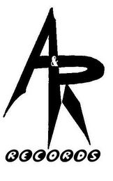 A & R RECORDS logo