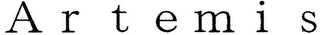 A R T E M I S logo