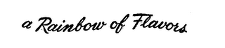 A RAINBOW OF FLAVORS logo